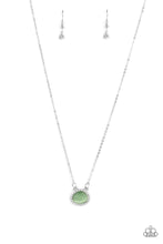 Load image into Gallery viewer, oak-sisters-jewelry-treasure-me-always-green-necklace-paparazzi-accessories-by-lisa
