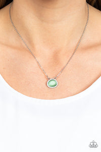 Paparazzi 🔆 Treasure Me Always - Green Necklace