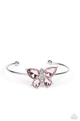 oak-sisters-jewelry-butterfly-beatitude-pink-bracelet-paparazzi-accessories-by-lisa