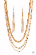 Load image into Gallery viewer, oak-sisters-jewelry-galvanized-grit-gold-necklace-paparazzi-accessories-by-lisa
