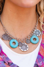 Load image into Gallery viewer, Paparazzi 🔆 Western Zen - Blue Necklace
