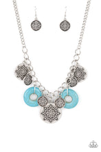 Load image into Gallery viewer, oak-sisters-jewelry-western-zen-blue-necklace-paparazzi-accessories-by-lisa
