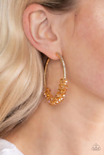 Load image into Gallery viewer, Paparazzi 🔆 Bubble-Bursting Bling - Gold Earrings
