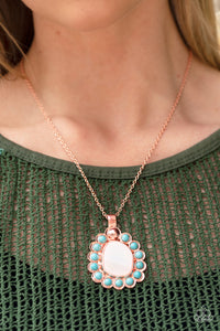 Paparazzi 🔆 Sahara Sea - Copper Necklace