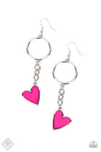 Load image into Gallery viewer, oak-sisters-jewelry-dont-miss-a-heartbeat-pink-paparazzi-accessories-by-lisa
