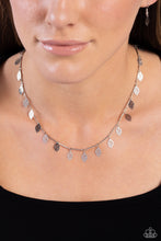 Load image into Gallery viewer, Paparazzi 🔆 LEAF a Light On - Silver Necklace
