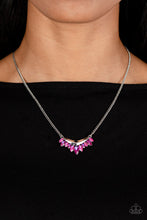 Load image into Gallery viewer, Paparazzi 🔆Flash of Fringe - Pink Necklace
