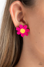 Load image into Gallery viewer, Paparazzi 🔆 Sensational Seeds - Pink Post Earrings
