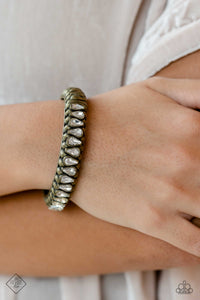 Paparazzi 🔆 Crafted Coals - Brass Bracelet