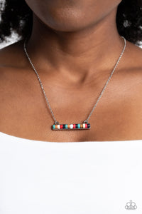 Paparazzi 🔆 Barred Bohemian - Multi Necklace