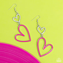 Load image into Gallery viewer, Paparazzi 🔆 Pristine Pizzazz - Pink Earrings
