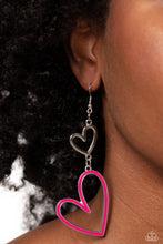 Load image into Gallery viewer, Paparazzi 🔆 Pristine Pizzazz - Pink Earrings

