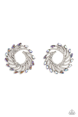 oak-sisters-jewelry-firework-fanfare-multi-post earrings-paparazzi-accessories-by-lisa