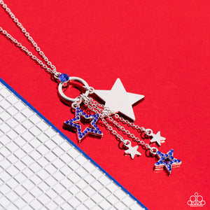 Paparazzi 🔆 Starry Statutes - Blue Necklace