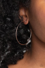 Load image into Gallery viewer, Paparazzi 🔆 Seize the Sheen - Rose Gold Earrings
