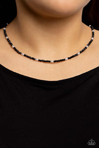 Paparazzi 🔆 Beaded Blitz - Black Necklace