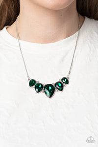 Paparazzi 🔆 Regally Refined - Green Necklace