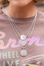 Load image into Gallery viewer, Paparazzi 🔆 Caviar Charm - Silver Necklace
