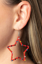 Load image into Gallery viewer, Paparazzi 🔆 Confetti Craze - Red Earrings
