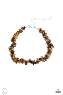 oak-sisters-jewelry-chiseled-coastline-brown-anklet-paparazzi-accessories-by-lisa