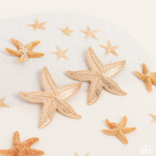 Load image into Gallery viewer, Paparazzi 🔆 Starfish Season - Gold Post Earrings
