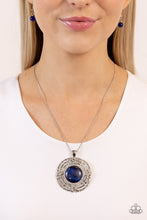 Load image into Gallery viewer, Paparazzi 🔆 Maze STUNNER - Blue Necklace
