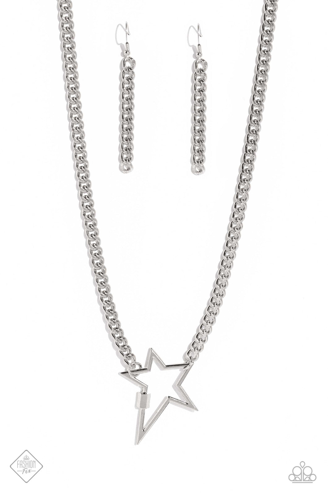 oak-sisters-jewelry-playful-popstar-silver-necklace-paparazzi-accessories-by-lisa