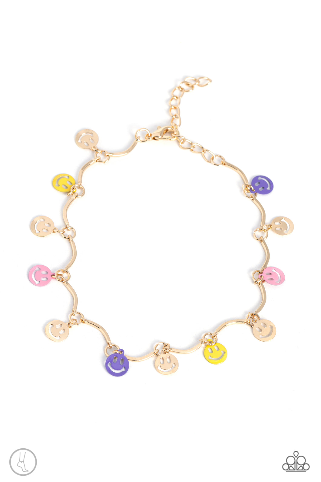 oak-sisters-jewelry-smiley-sensation-gold-anklet-paparazzi-accessories-by-lisa