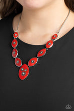 Load image into Gallery viewer, Paparazzi 🔆 Pressed Flowers - Red Necklace
