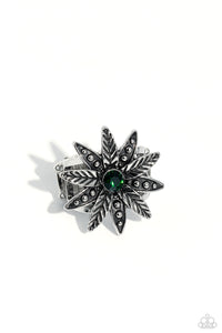 oak-sisters-jewelry-sunflower-season-green-ring-paparazzi-accessories-by-lisa