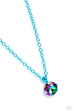 Load image into Gallery viewer, oak-sisters-jewelry-las-vegas-dip-blue-necklace-paparazzi-accessories-by-lisa
