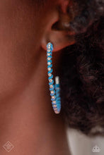 Load image into Gallery viewer, Paparazzi 🔆 Put a STRING on It - Blue Earrings
