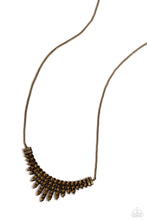 Load image into Gallery viewer, oak-sisters-jewelry-dramatic-diadem-brass-necklace-paparazzi-accessories-by-lisa

