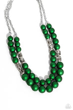Load image into Gallery viewer, oak-sisters-jewelry-shopaholic-season-green-necklace-paparazzi-accessories-by-lisa
