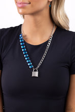 Load image into Gallery viewer, Paparazzi 🔆 LOCK and Roll - Blue Necklace
