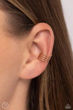 Load image into Gallery viewer, Paparazzi 🔆 Linear Leader - Gold Post Earrings
