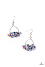 Load image into Gallery viewer, oak-sisters-jewelry-charm-of-the-century-blue-earrings-paparazzi-accessories-by-lisa

