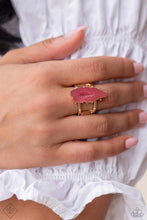 Load image into Gallery viewer, Paparazzi 🔆 Mineral Masterpiece - Pink Ring
