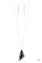 Load image into Gallery viewer, oak-sisters-jewelry-ultra-sharp-silver-necklace-paparazzi-accessories-by-lisa

