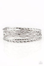 Load image into Gallery viewer, oak-sisters-jewelry-straight-street-silver-bracelet-paparazzi-accessories-by-lisa
